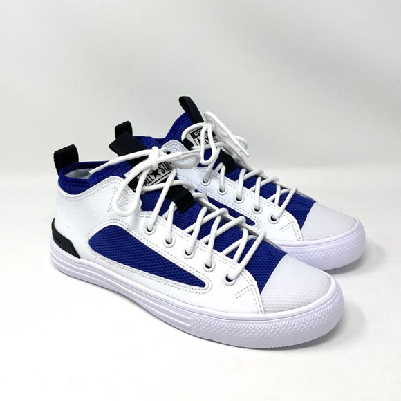 Converse CTAS ULTRA Mid Sneaker Blue White Mesh Women's Size 169664C - Picture 7 of 9